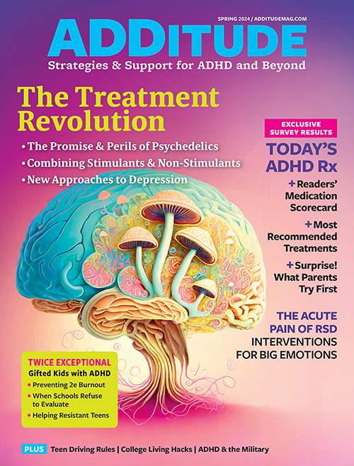 Spring 2024 Issue of ADDitude Magazine (U.S. Only)