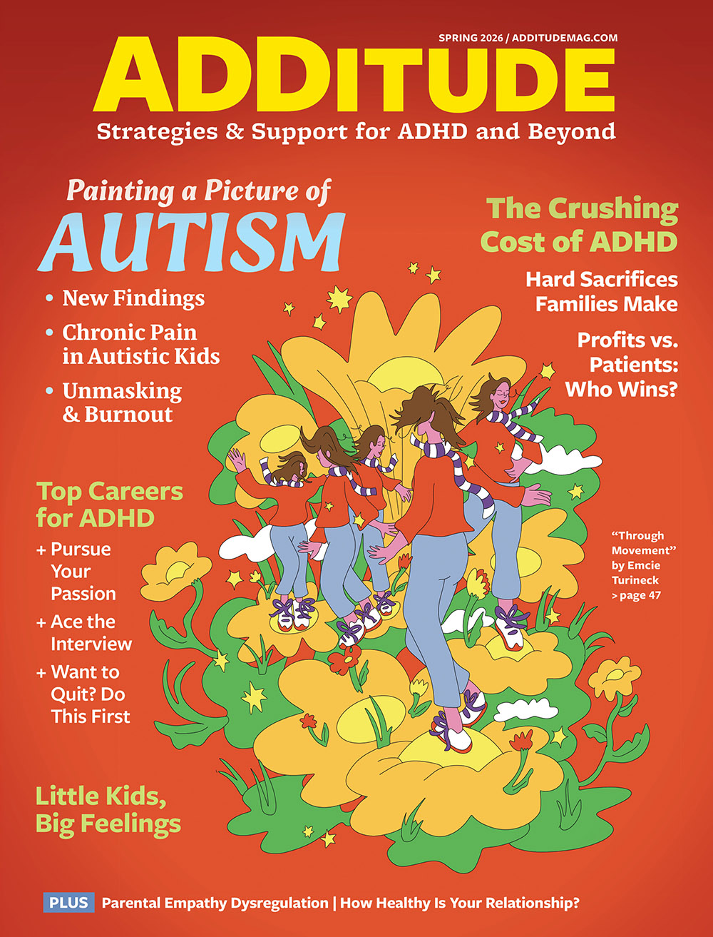 Spring 2026 issue of ADDitude Magazine
