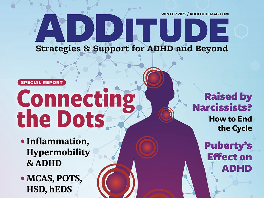 Winter 2025 issue of ADDitude